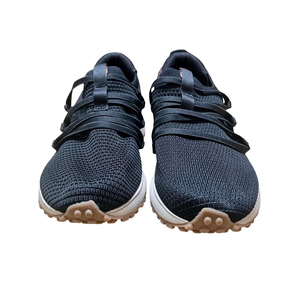 Ryka Jumpstart Lace Womens 9.5M Black Leopard Print ActiviFOAM Walking Shoes NEW